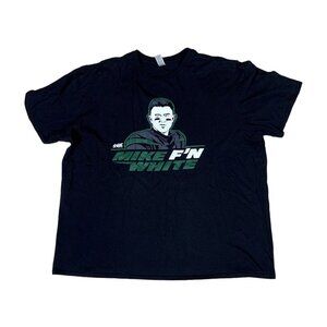 Smack Apparel Mike F'N White NFL 100% Cotton T-Shirt Size 2XL